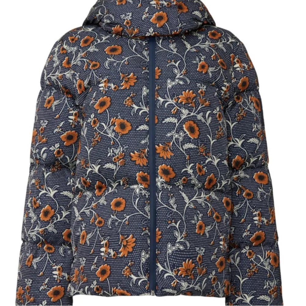 Tory Burch Sport Floral Puffer Jacket